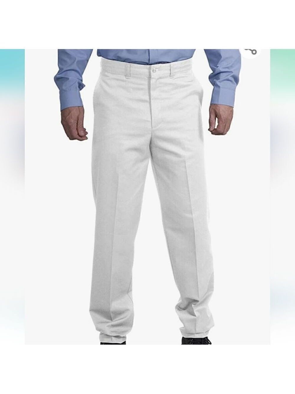   RED Kap Men's Stain Resistant, Flat Front Work Pants NWOT Size 34-32